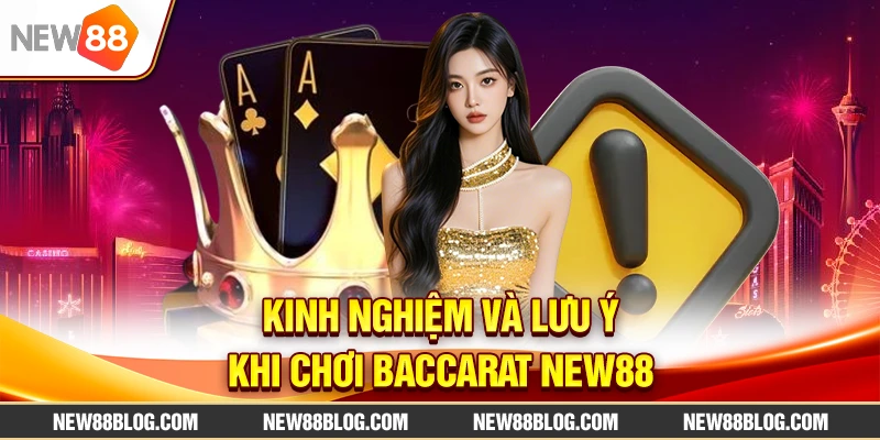 Baccarat New88: Hướng dẫn chi tiết cách chơi thắng lớn 2025 3 Kinh nghiệm và lưu ý khi chơi Baccarat New88