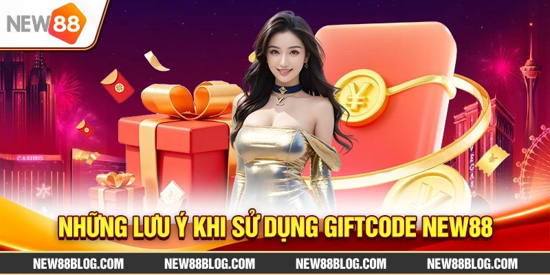 Giftcode new88: Nhận mã quà tặng miễn phí khi nạp tiền 4 Những lưu ý khi sử dụng Giftcode New88